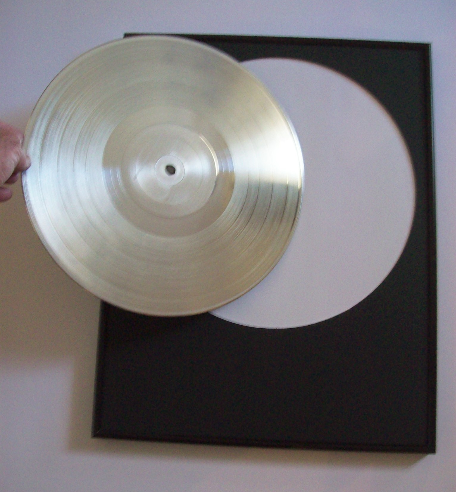 Gold Silver Platinum Award - Custom Vinyl Records